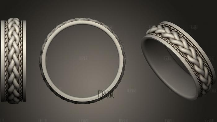 Ring 42 stl model for CNC